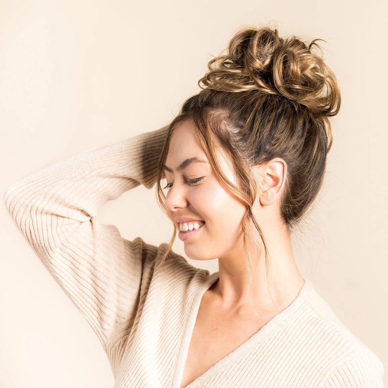 The Messy Top Knot