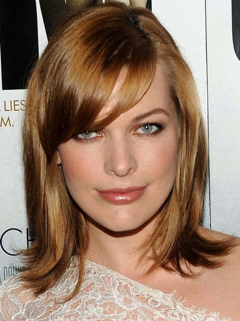 Side-Swept Bangs