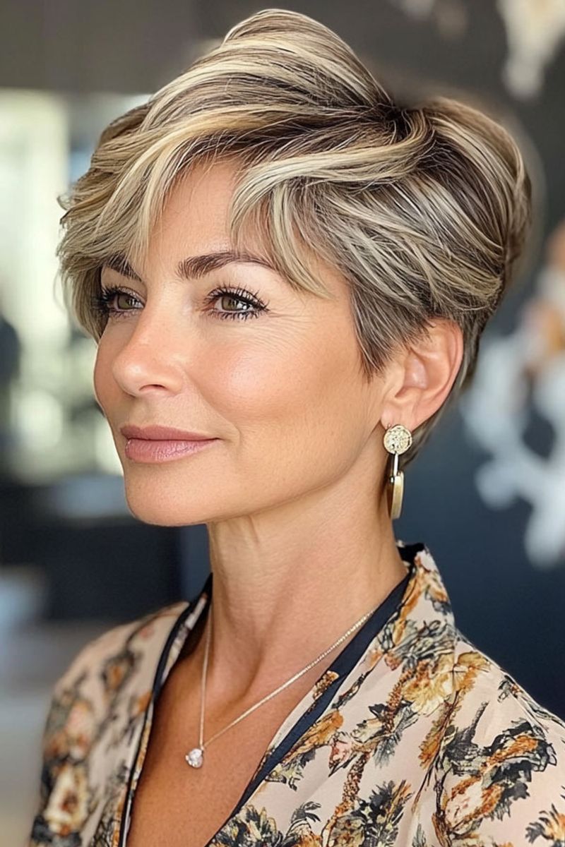 The Playful Pixie with Subtle Highlights