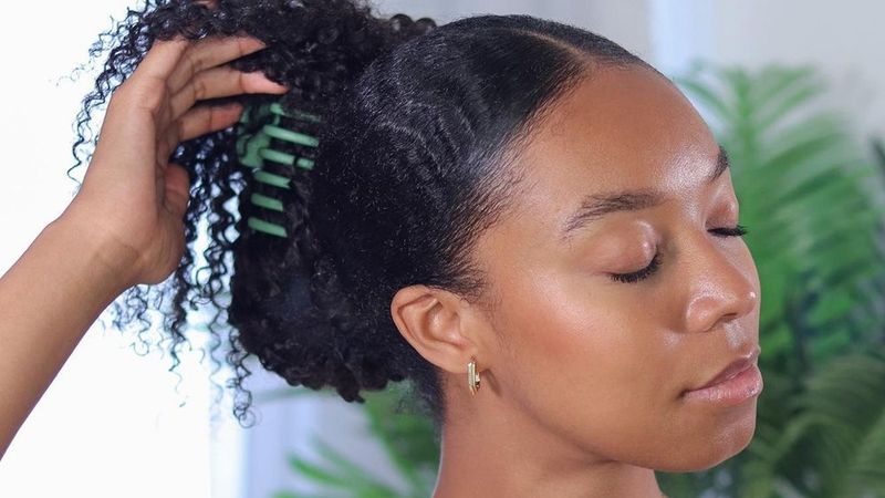 The Gentle Claw Clip Updo