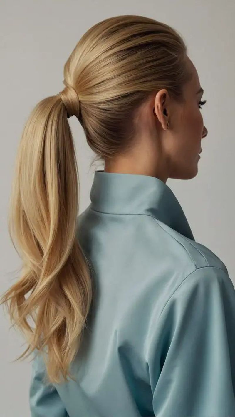 The Sleek Ponytail