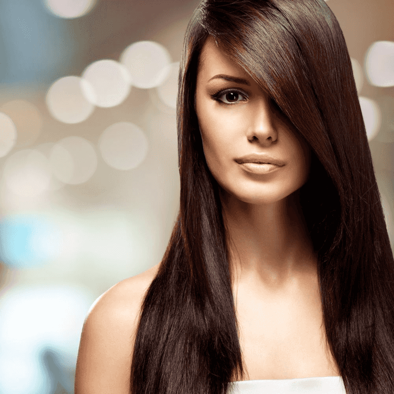 The Sleek Straight Look