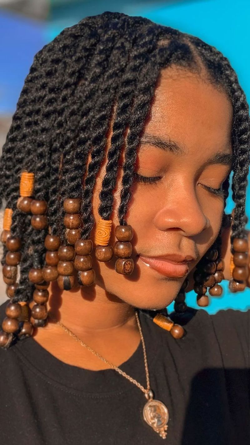 Chic Twists with Beads