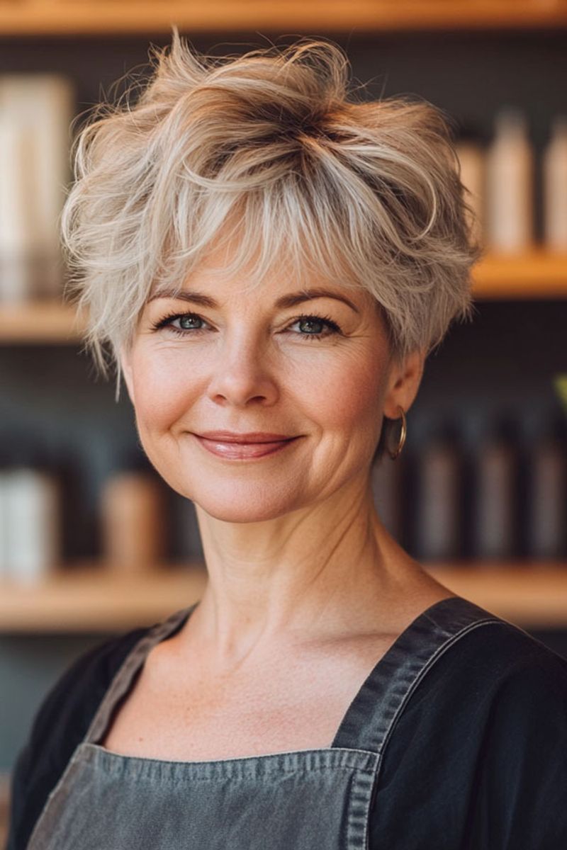 Tousled Pixie