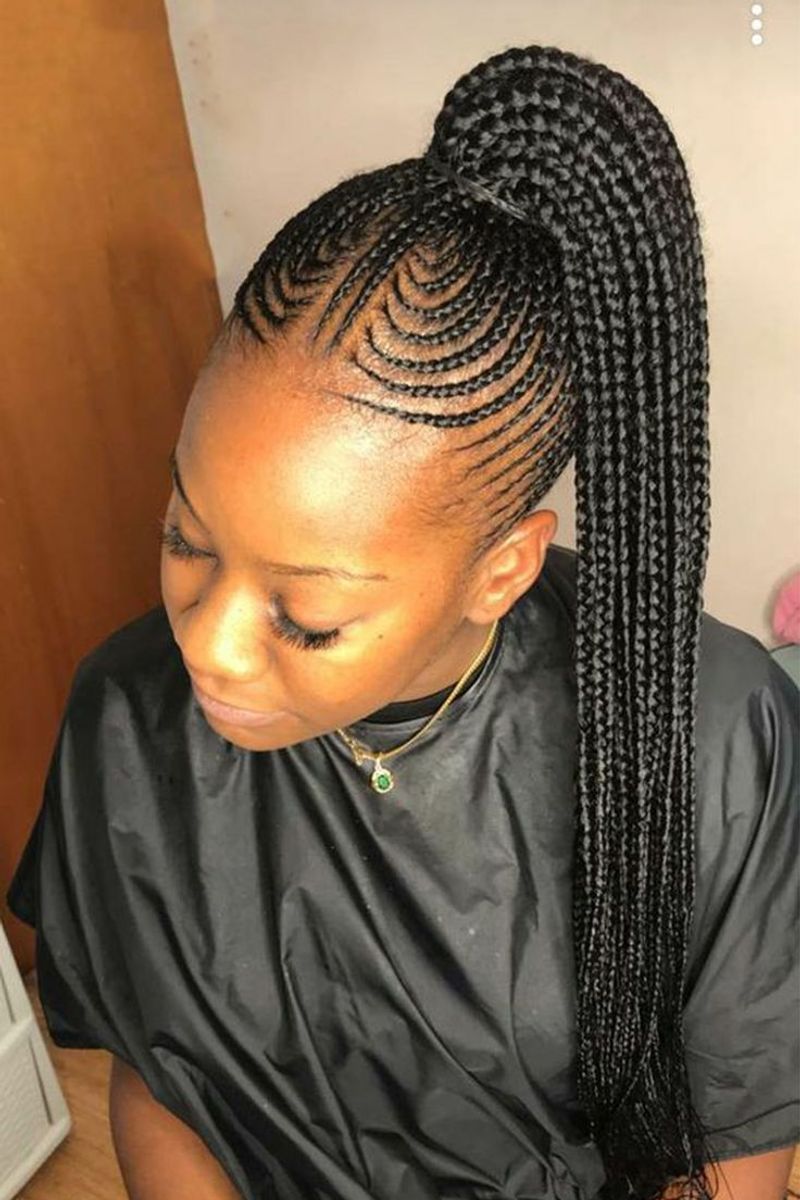Cornrow Ponytail