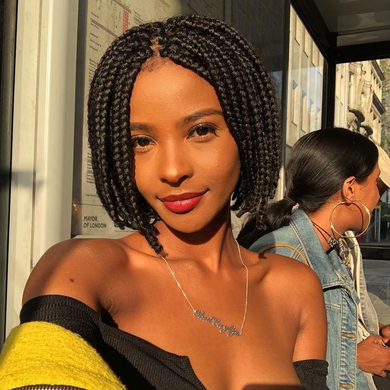 Box Braid Bob