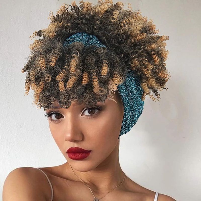 Natural Afro with Headband