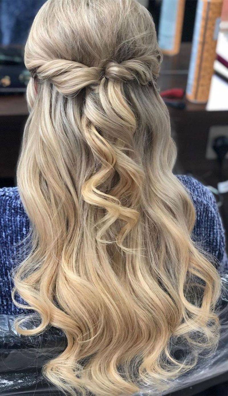Twisted Half-Updo