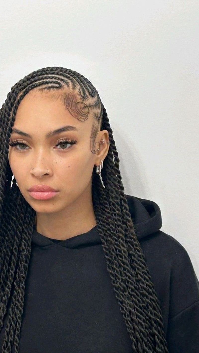 Twisted Lemonade Braids