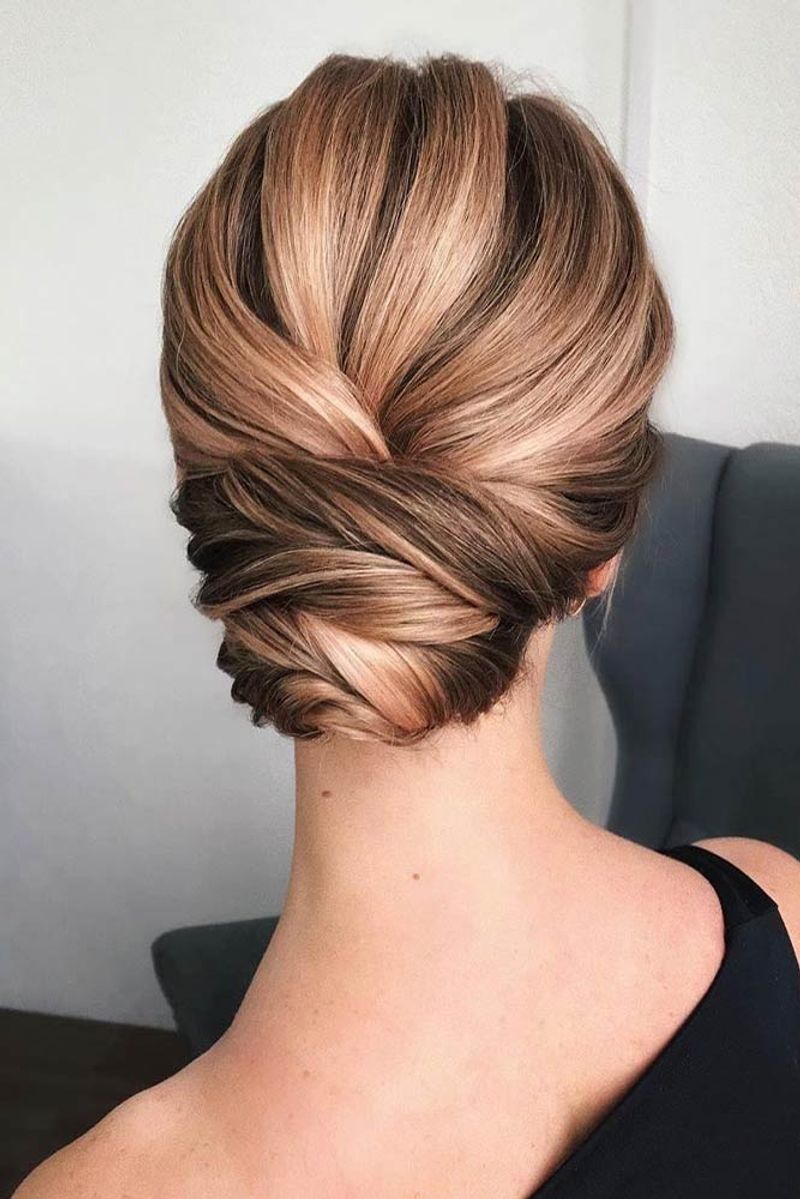 Twisted Low Bun