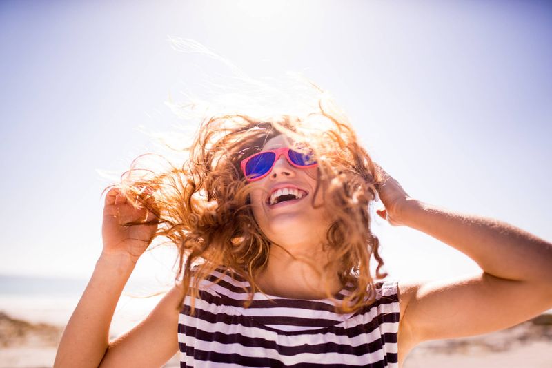 Not Protecting Hair from Sun