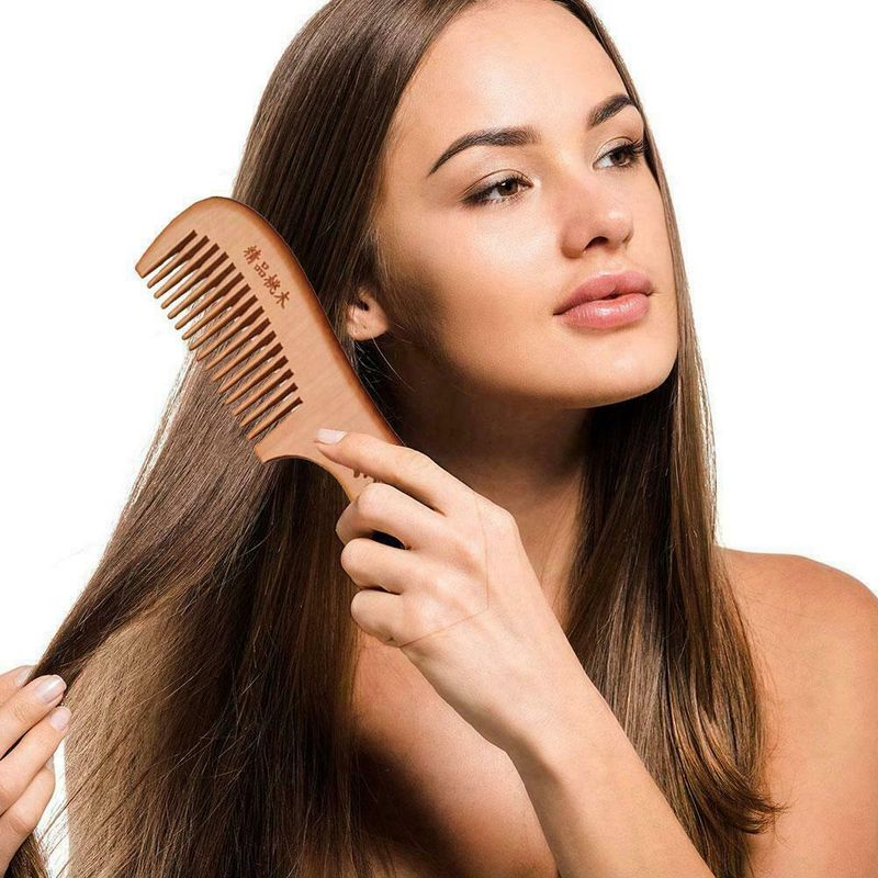 Use a Wide-Tooth Comb