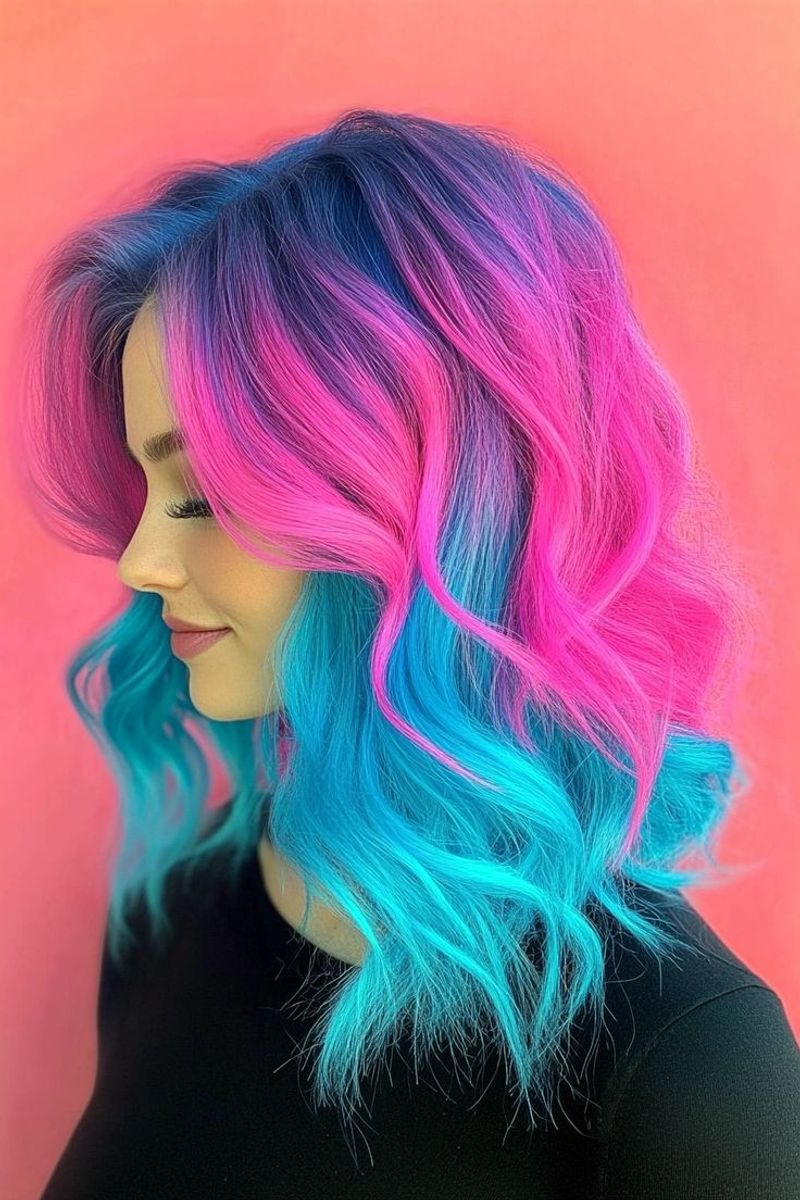 Vibrant Neon Colors