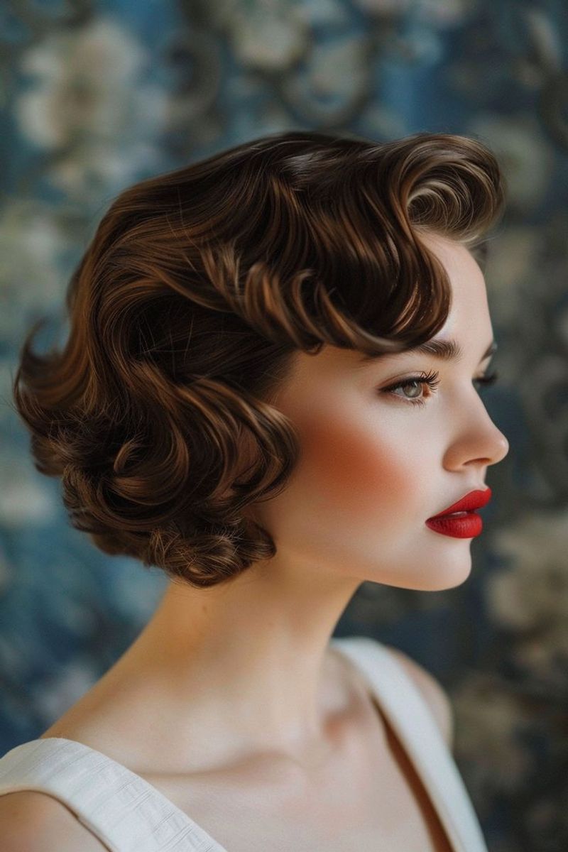 Vintage Glam Bob