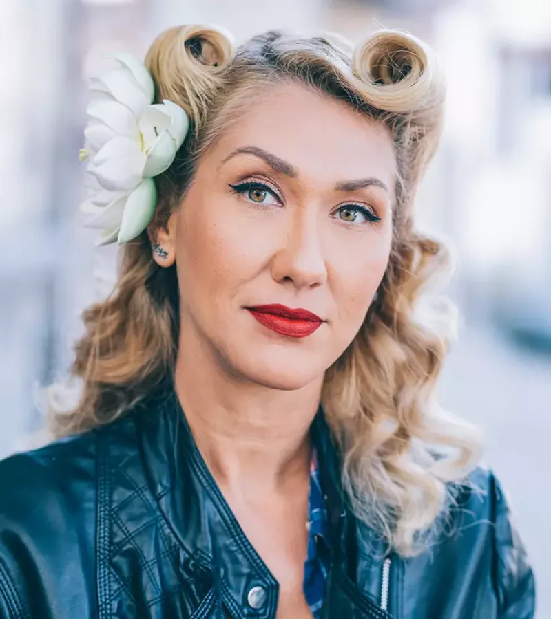 Vintage Victory Rolls