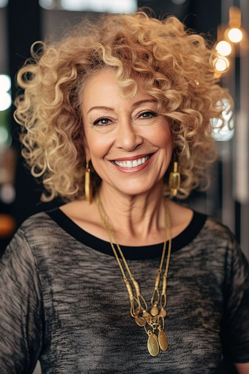 Voluminous Curls