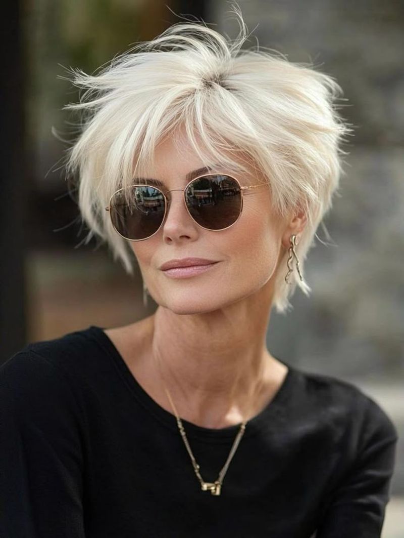 Messy Shaggy Pixie