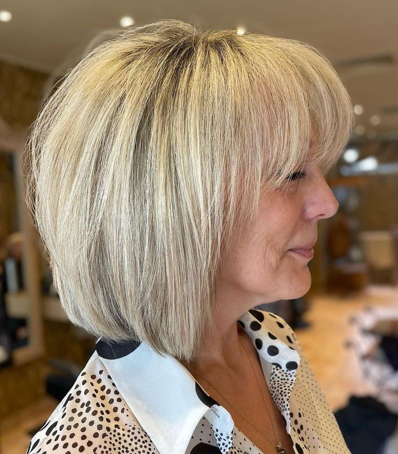 Voluminous Textured Bob