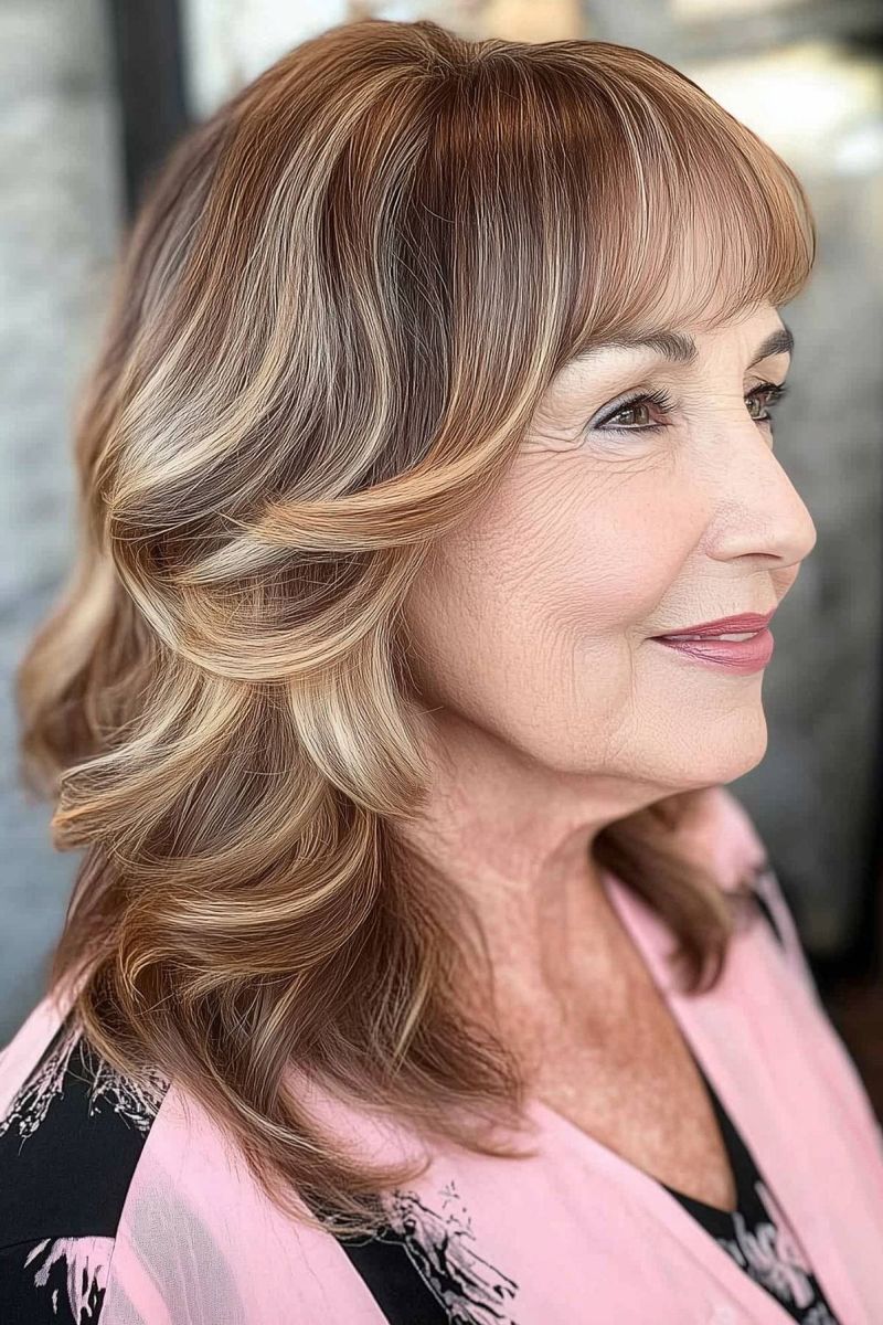 Wavy Shoulder Length