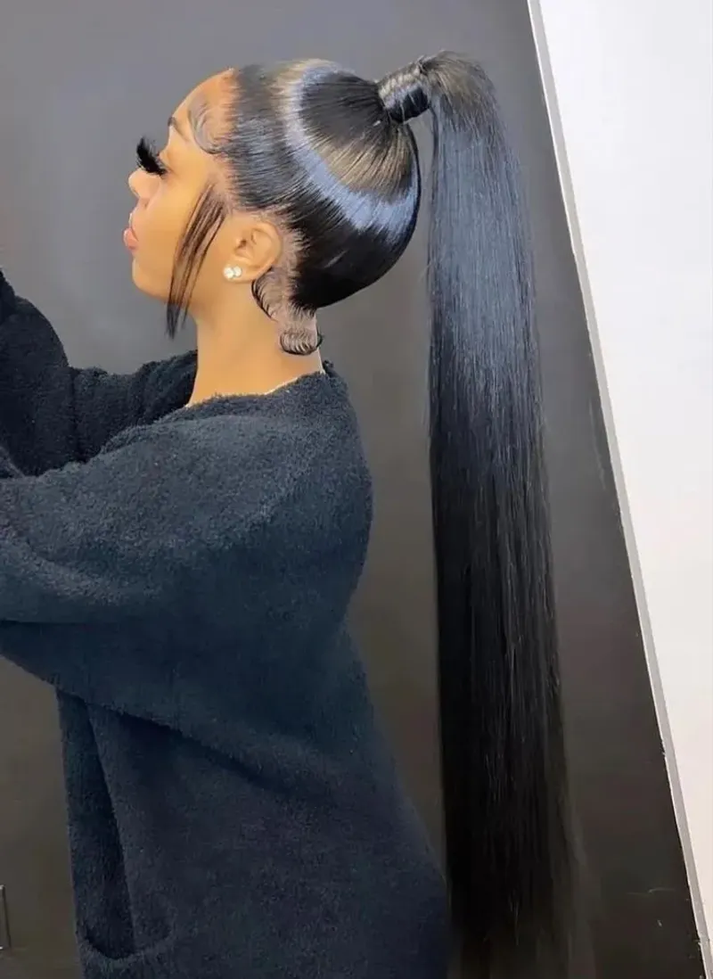 Wrapped Ponytail