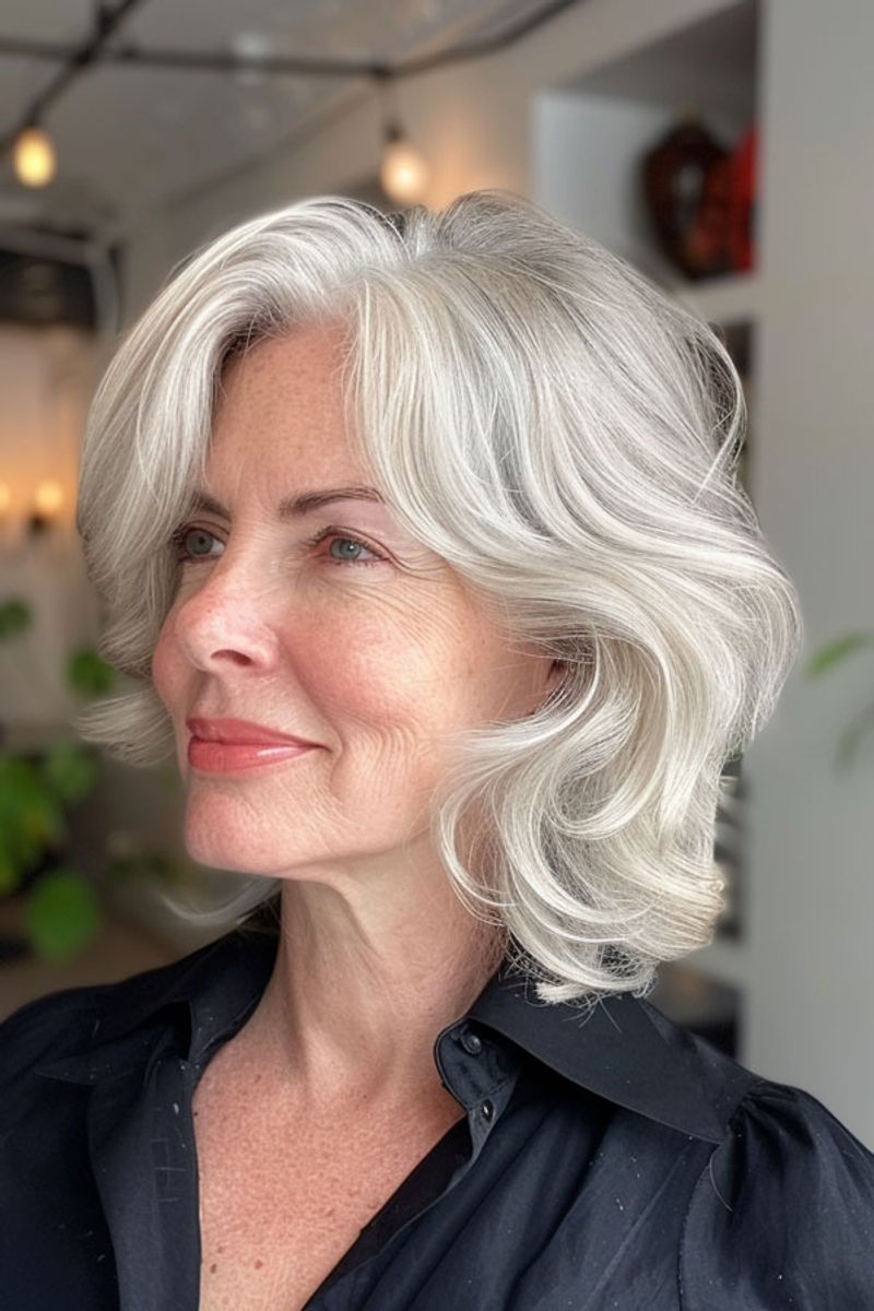 Sophisticated Silver Waves