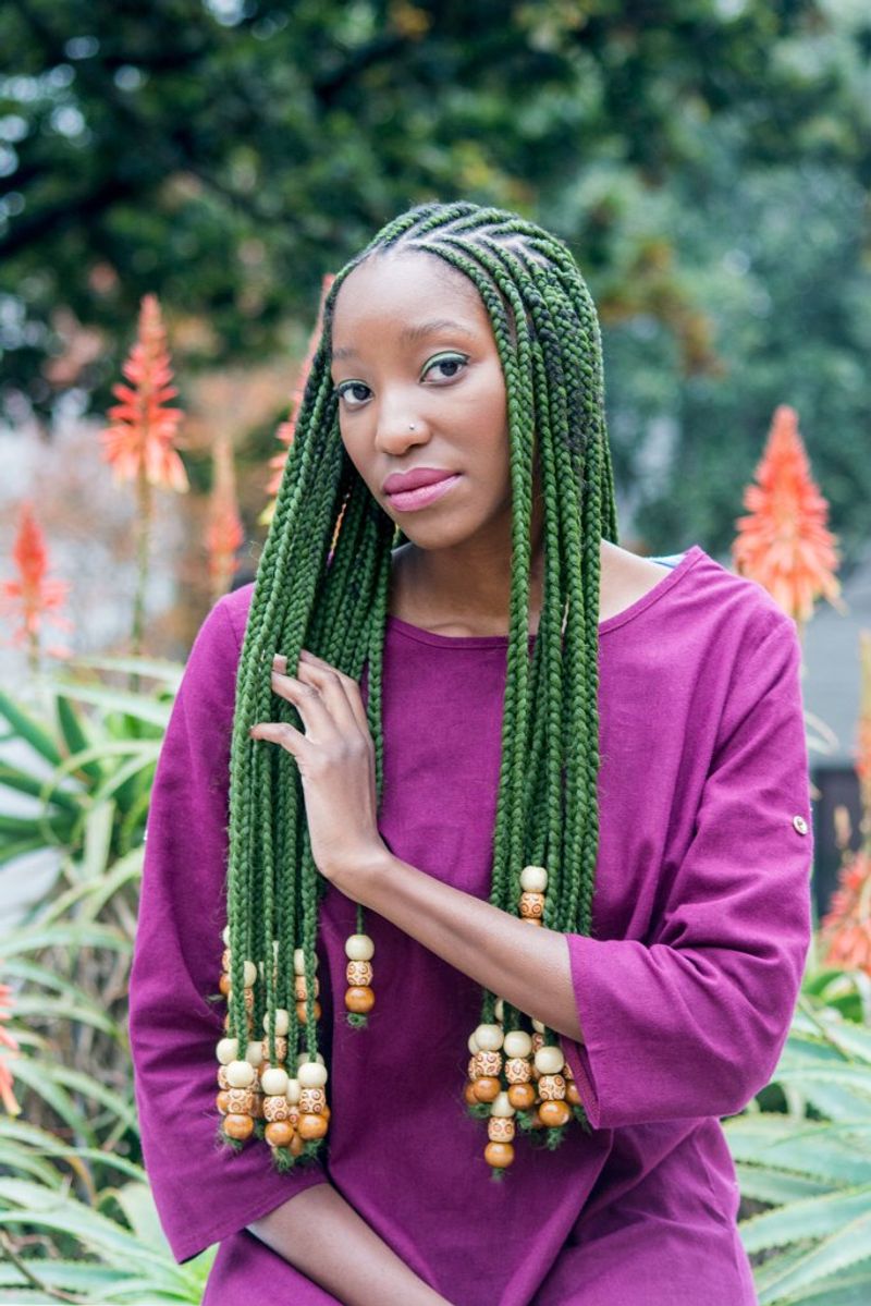 Zen Garden Beaded Braids