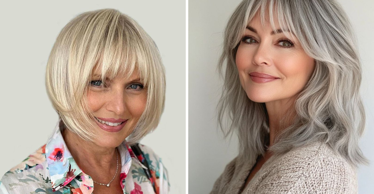 12 Bangs Ideas That Instantly Lift Women Over 55 (and 8 That Do the Opposite)