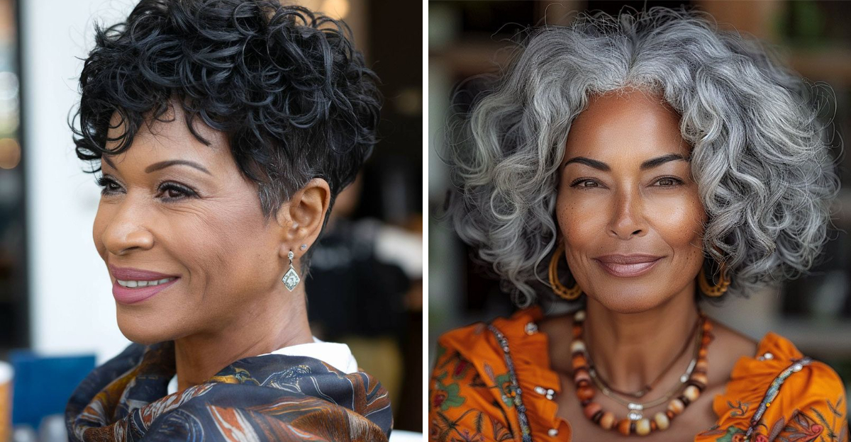 10 Elegant and Ageless Curls for Black Women 60+ in 2025