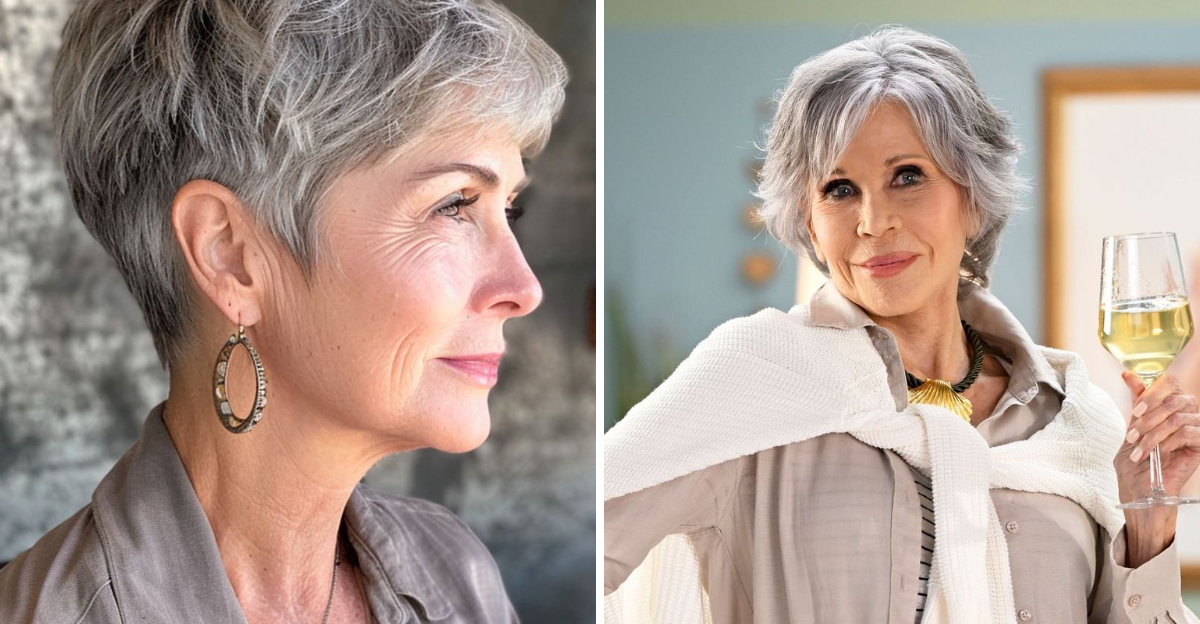 16 Gray Hair Styling Secrets Every Woman Over 60 Should Master