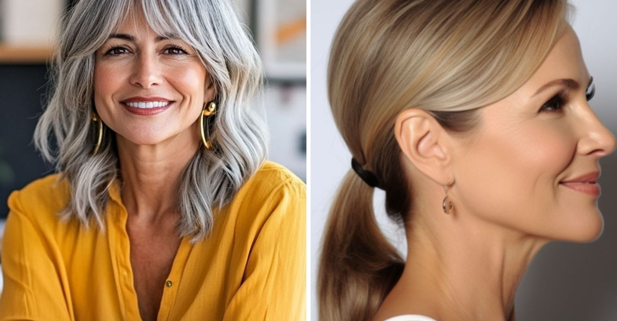 12 Hairstyles for Women Over 50 With Thinning Temples (Plus 8 Styles That Make the Problem Worse)
