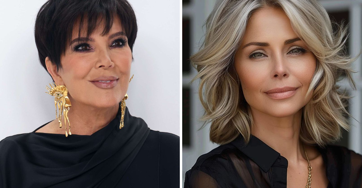 15 Hairstyles That Balance Volume at the Crown for Women Over 55 With Thinning Hair at the Temples