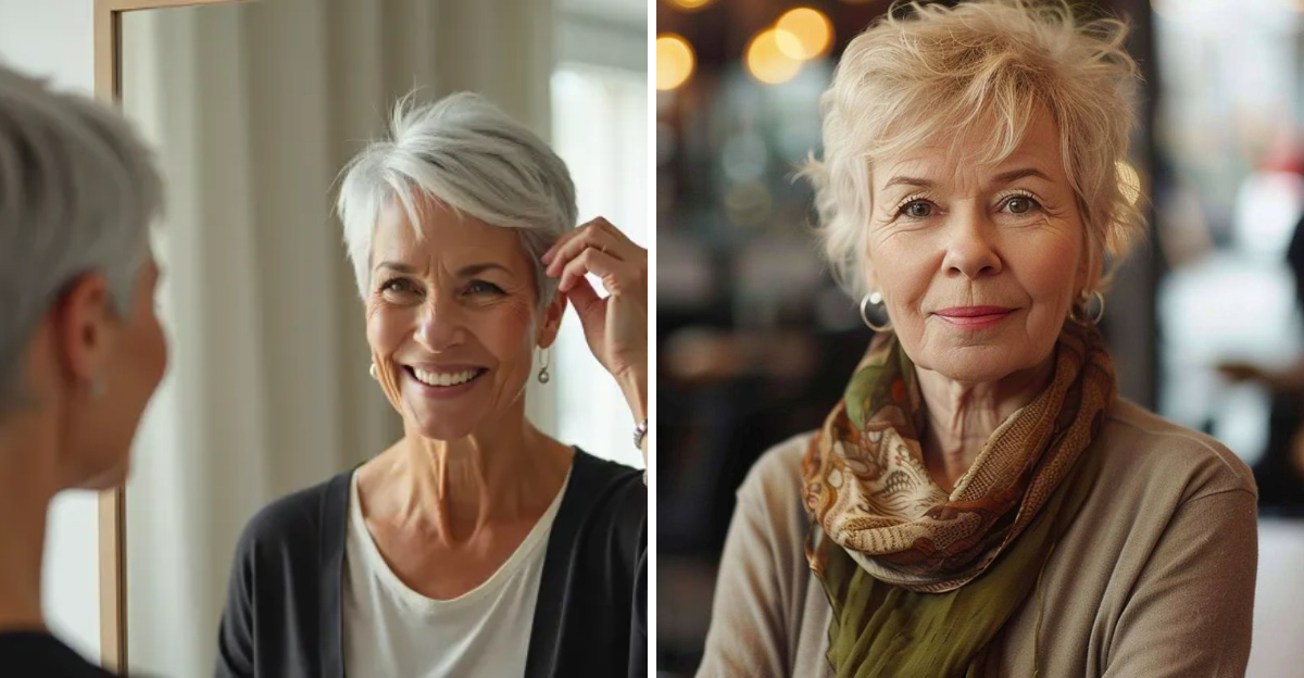 19 Modern Pixie Cuts Women Over 70 Are Requesting in 2025