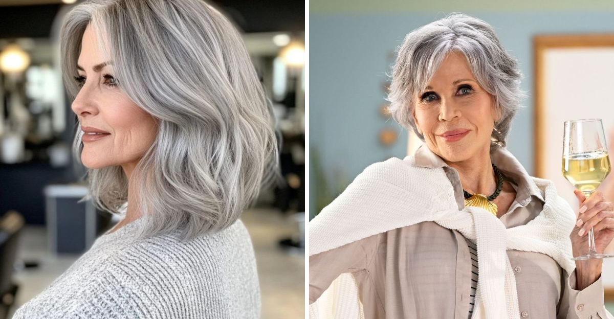 20 Short Haircuts That Make Gray Hair Shine Like Never Before