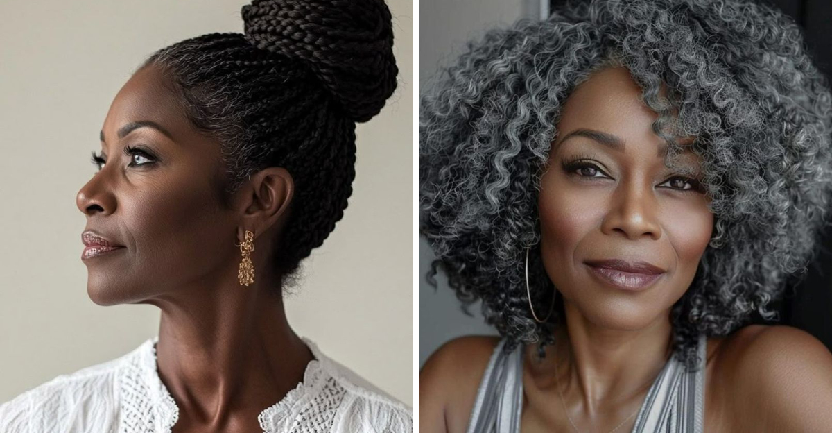15 Styling Methods for Black Women Over 50 With Fine Natural Hair That’s Becoming More Fragile