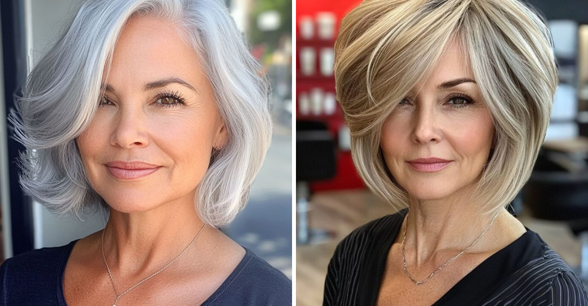 21 Volume-Boosting Bob Haircuts for Women Over 60 with Fine Hair