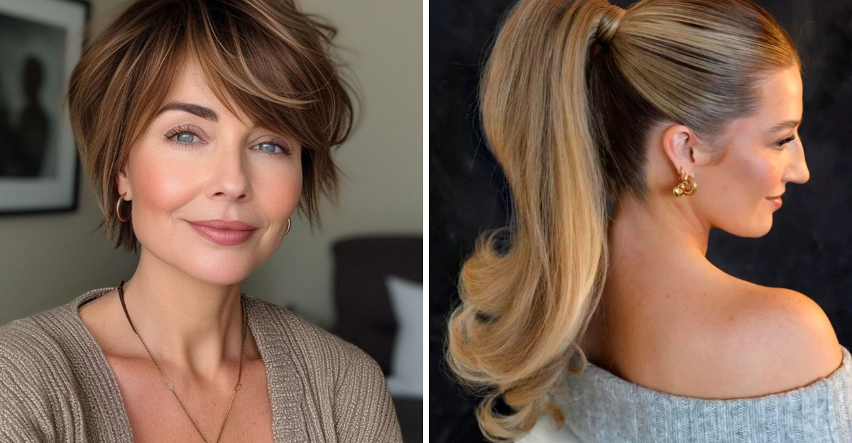 18 Wash-and-Go Hairstyles for Women Over 40 Who Exercise Daily