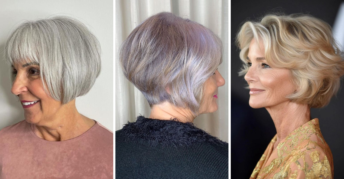 12 Bob Haircuts for Older Women plus 5 Extras Everyone Loves