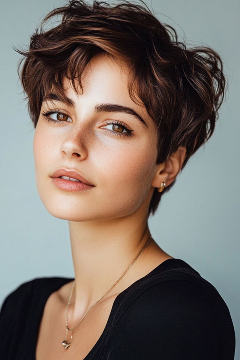 Classic Tousled Pixie