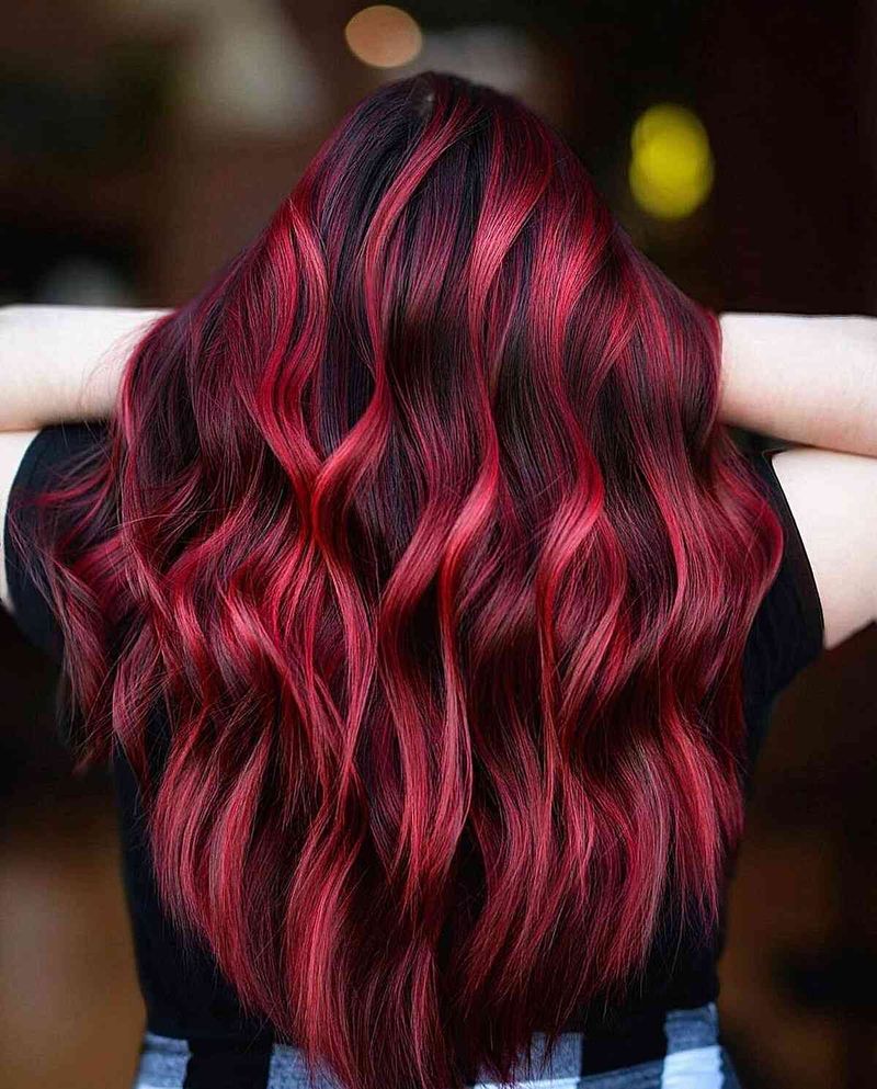 Crimson Balayage