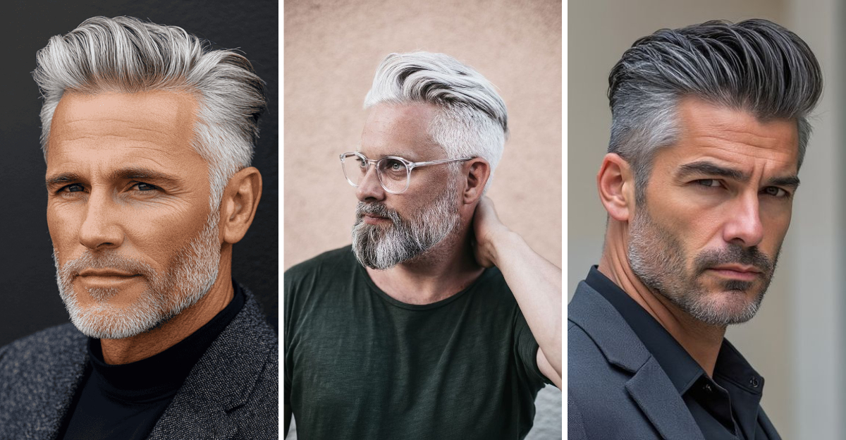 14 Hairstyles for Men with Gray Hair and 5 You Should Avoid
