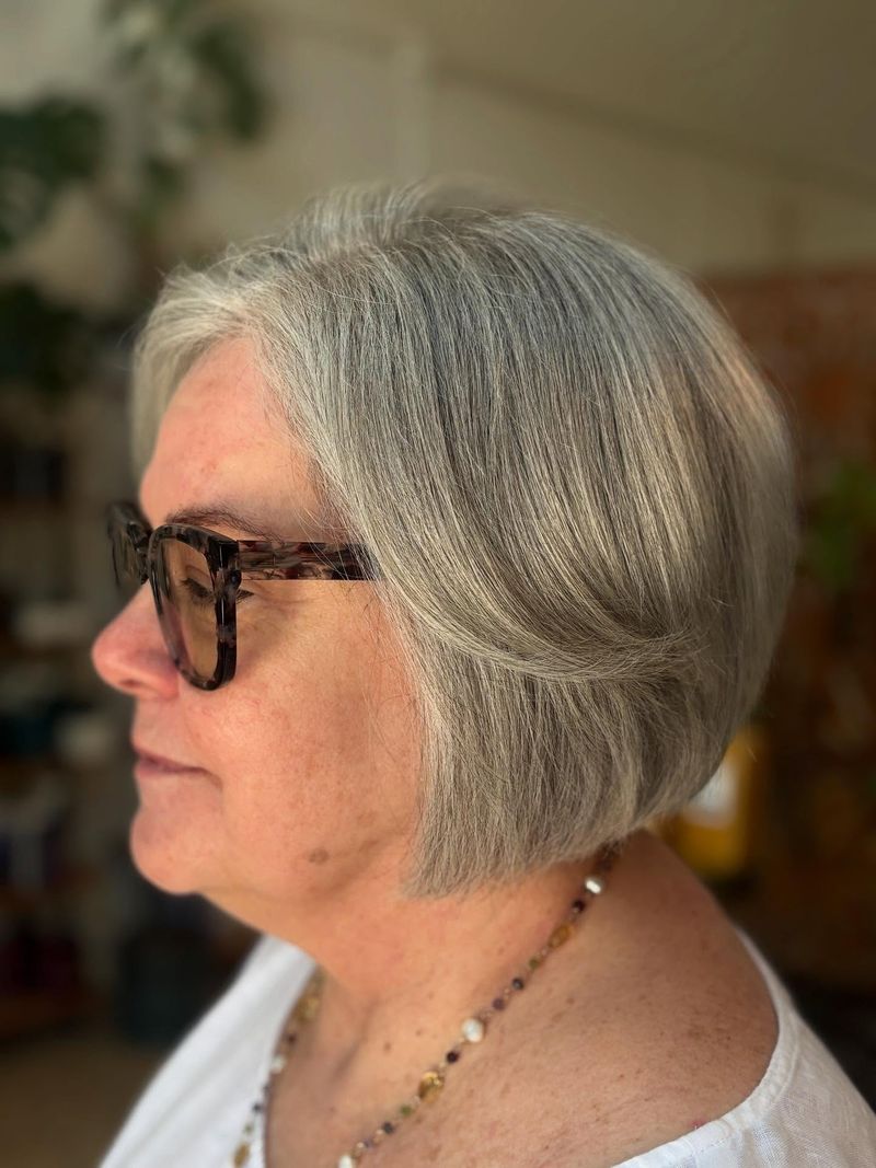 16 Gray Hair Goals Hairstyles For Women Over 50 Embracing Natural 
