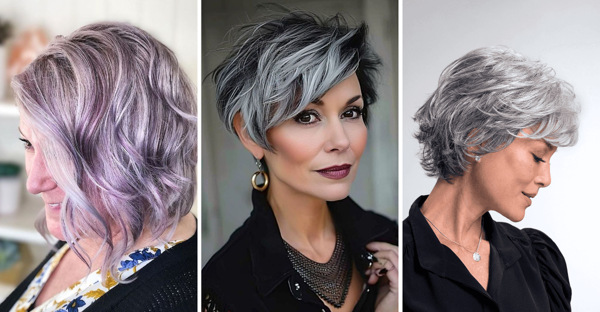 17 Silver Hair Colors for Older Women with Grey Hair