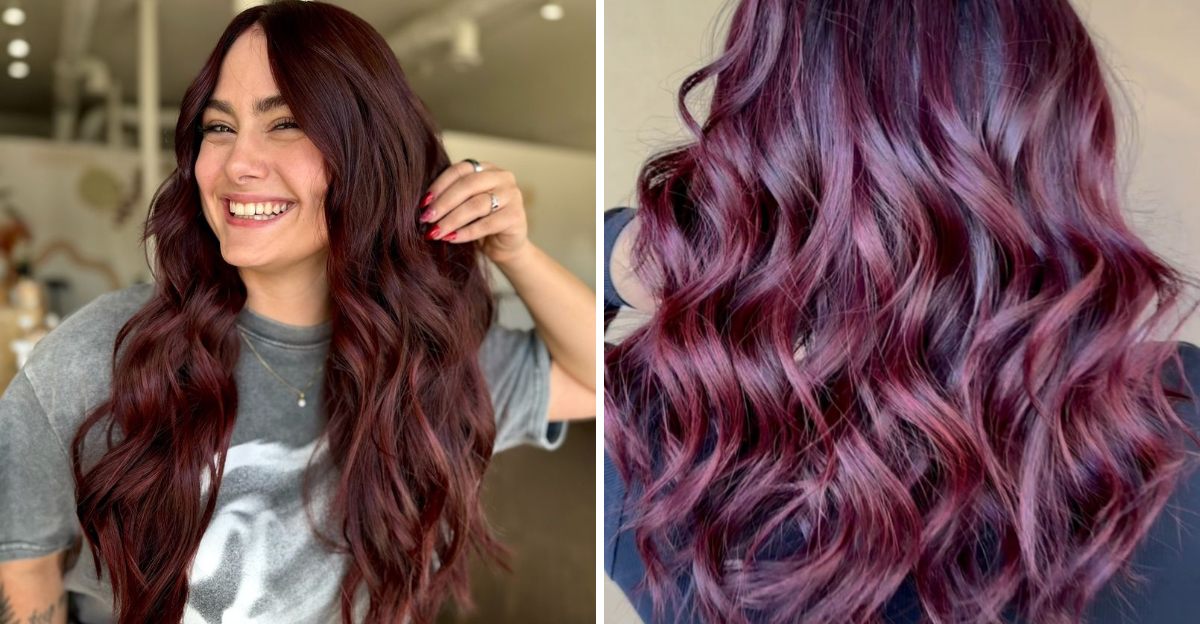 19 Cherry Cola Hair Colors That Add Rich Dimension
