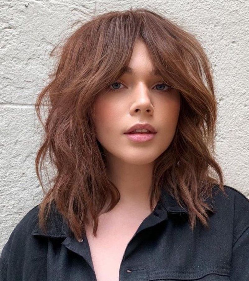 6. Curtain Bangs
