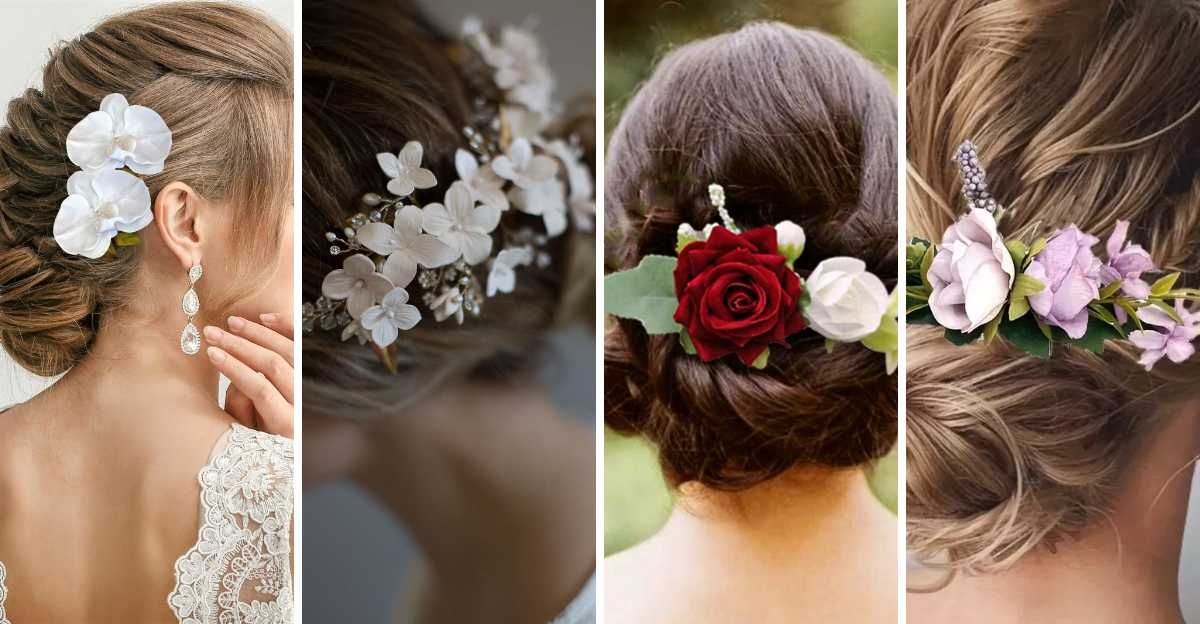 8 Flower Hair Accessory Ideas Loved by Stylists (and 6 More That Brides Adore)