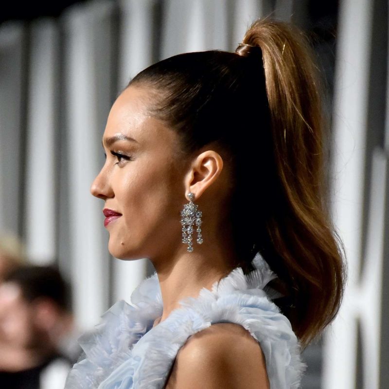 8. Ultra-Sleek Ponytail
