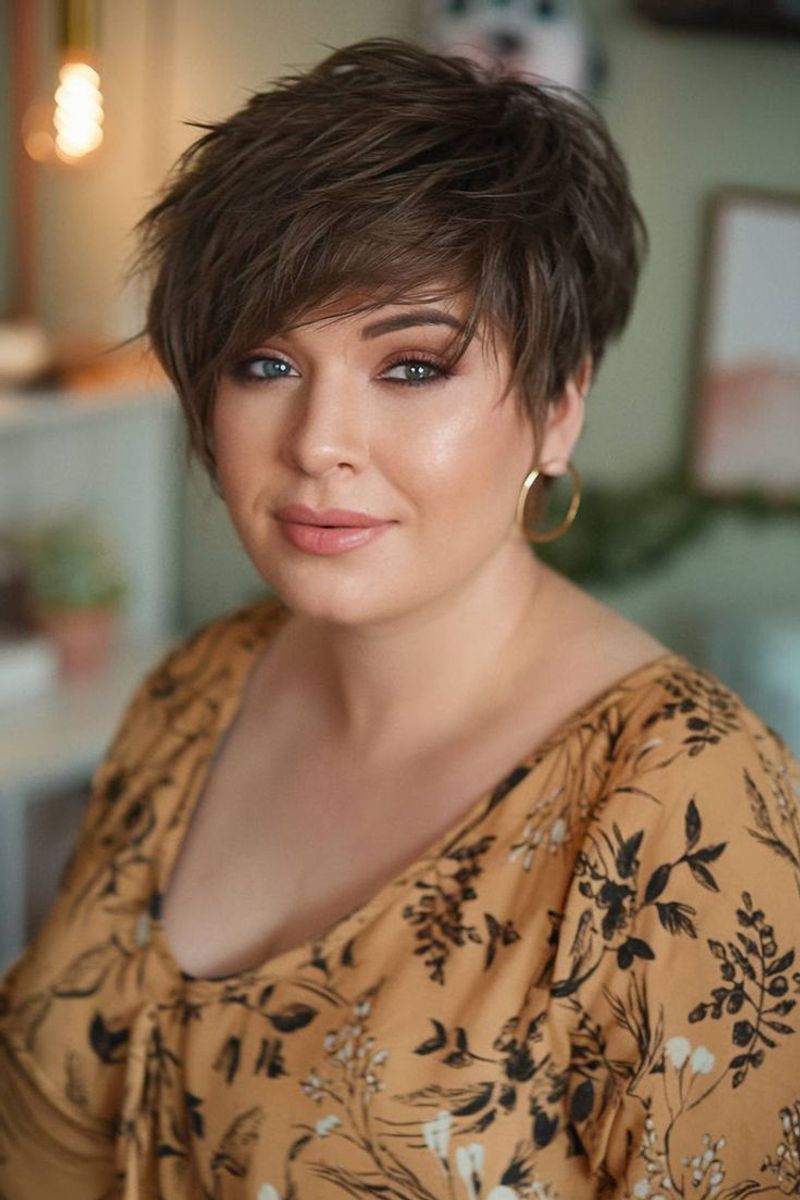 Textured Long Pixie