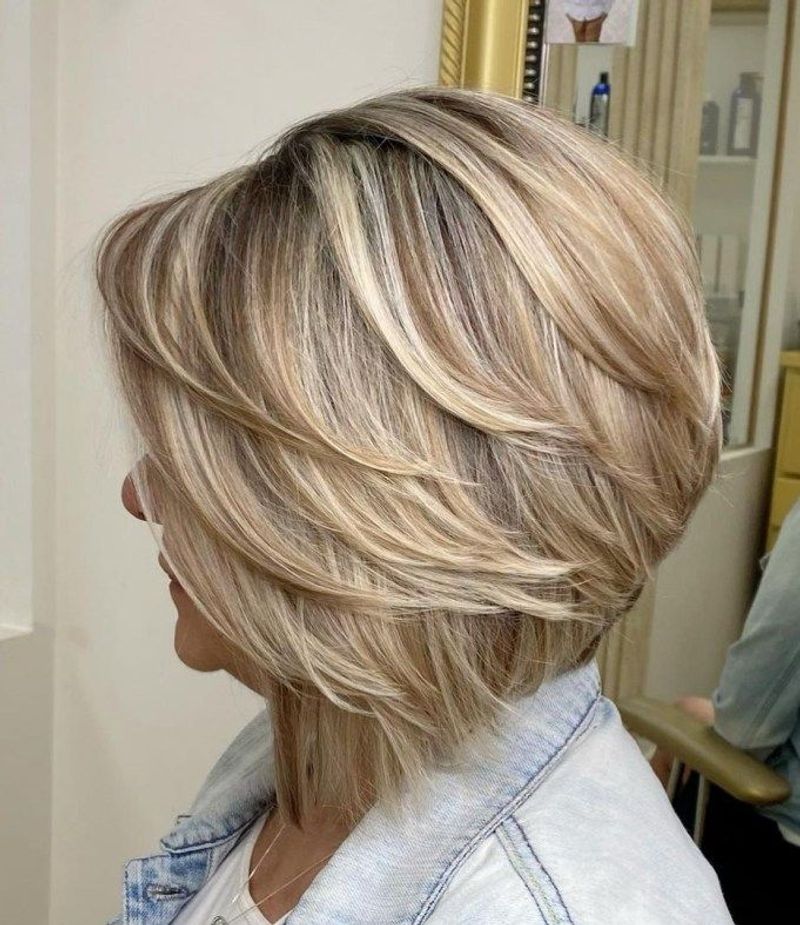 Angled Bob with Layers