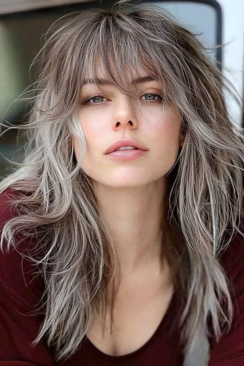 Timeless Tousled Wolf Cut