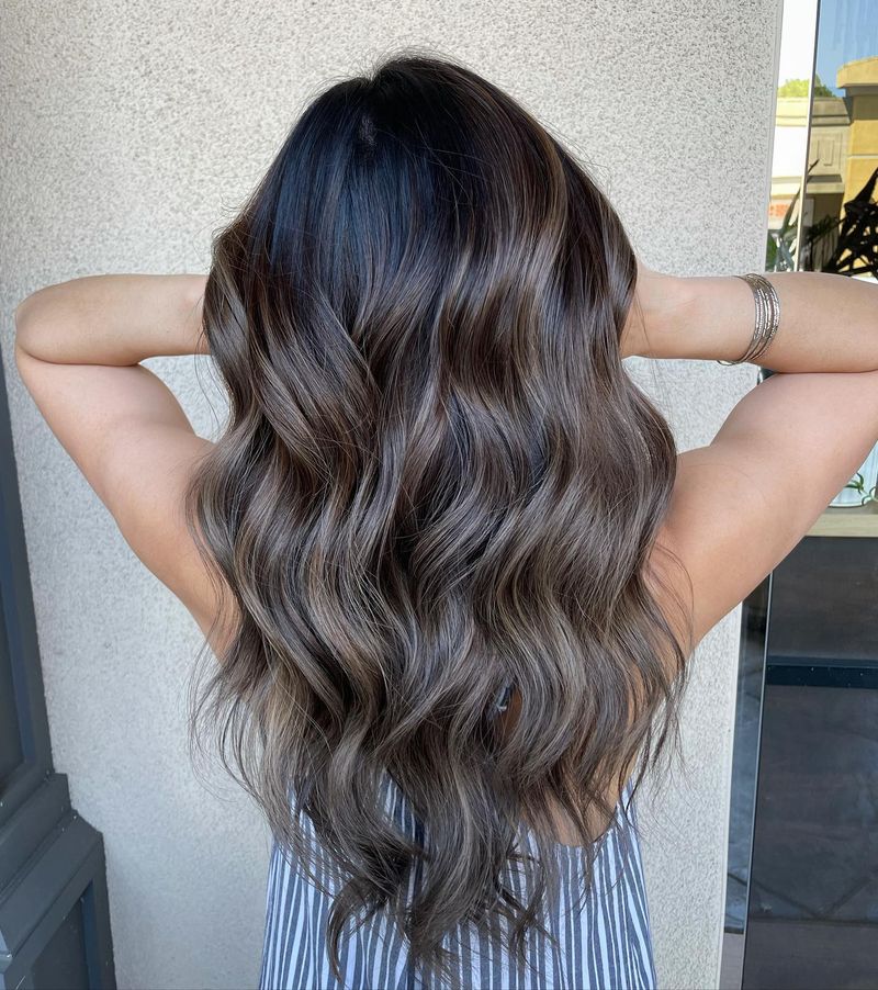 Ash Brown Balayage